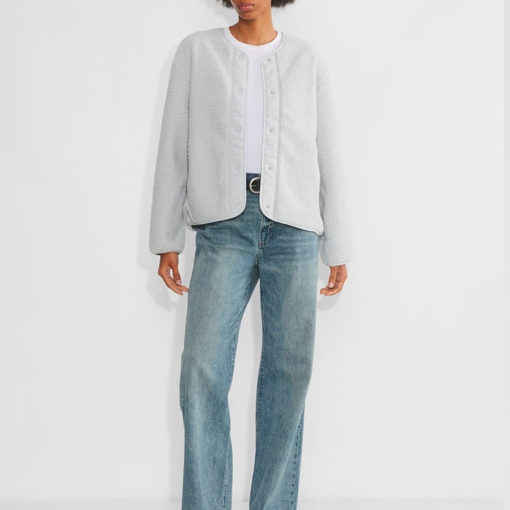 Aritzia Wilfred Pastoral Liner Jacket Chrome Grey/ xxs/ NWT